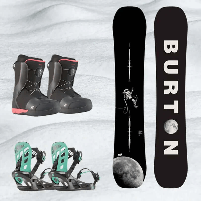 Alquiler Esquis San Martin de los Andes - SnowBoard / Alta Gama / Equipo Completo -CaranvaSports - temporada 2026