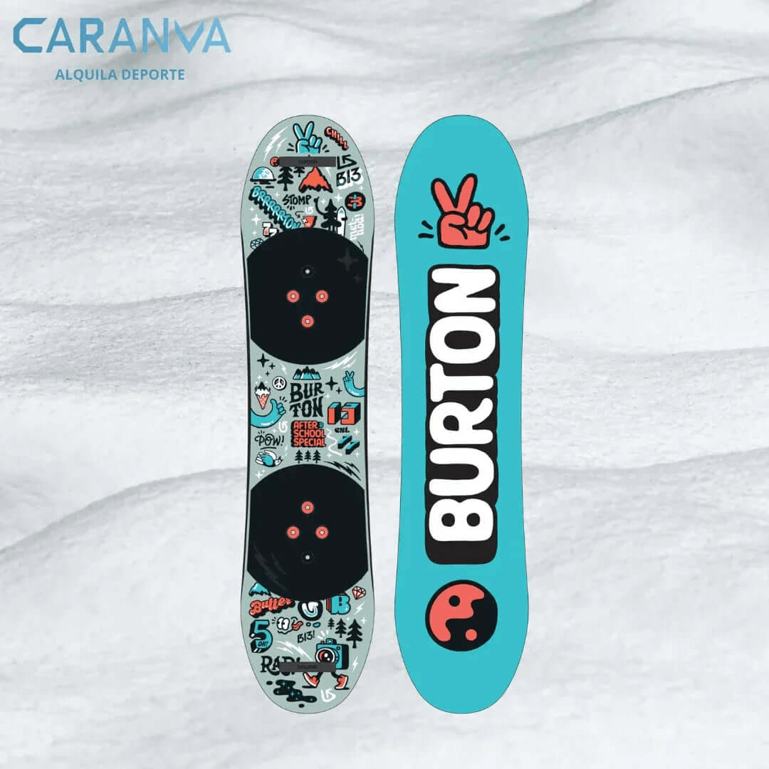 Alquiler de Esquís en Las Leñas 2025 - SnowBoard / Menor / Tabla -CaranvaSports - temporada 2026
