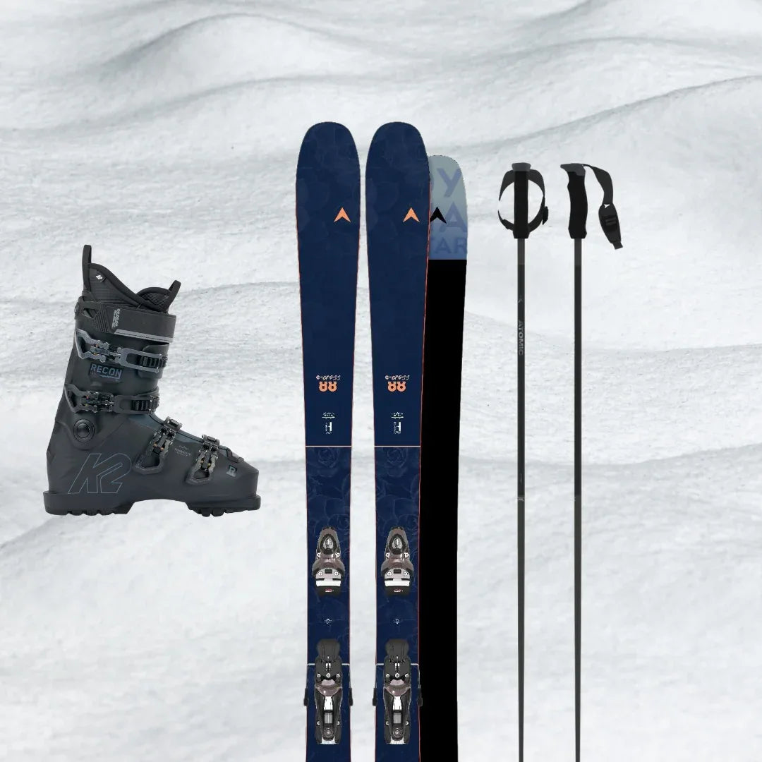 Alquiler Esquís Saint Moritz - Esquí / Avanzado / Equipo Completo - Caranva