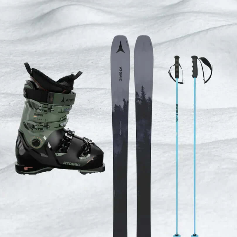 Alquiler Esquís Navacerrada Madrid - Esquí / Intermedio / Equipo Completo -CaranvaSports - temporada 2026