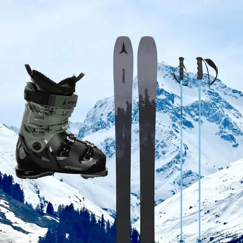 Alquiler de esquís Nevados de Chillán - Esquí / Principiante / Equipo Completo -CaranvaSports - temporada 2026