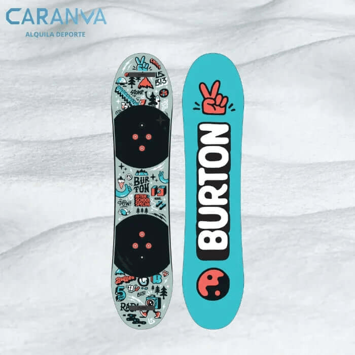 Alquiler esquís Bariloche 2025 - SnowBoard / Junior / Tabla -CaranvaSports - temporada 2026