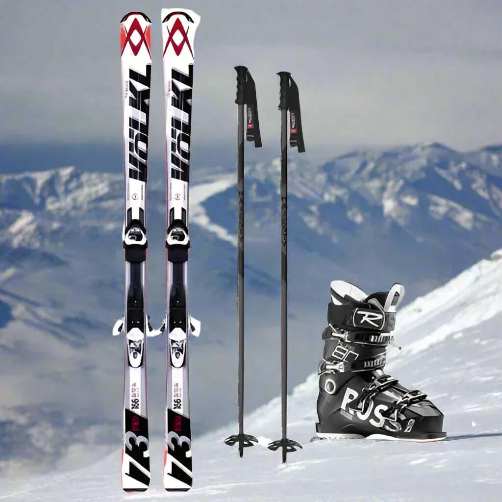 Alquiler Esquís Valle Nevado Chile - Esquí / Intermedio / Equipo Completo -CaranvaSports - temporada 2026