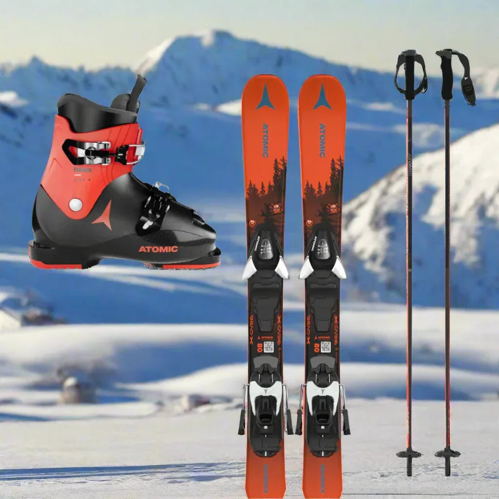 Alquiler Esquís Baqueira Beret - Esquí / Niños / Equipo Completo -CaranvaSports - temporada 2026