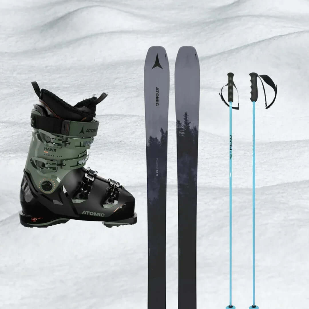 Alquiler Esquís Portillo - Esquí / Principiante / Equipo Completo -CaranvaSports - temporada 2026