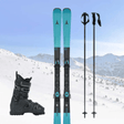 Aluguer de Esquis Alpe D´Huez - Esqui / Iniciante / Completo - Caranva