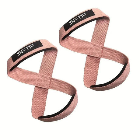 Fitas de Ginásio Figura 8 — Munhequeiras de Aderência para Halterofilismo e Crossfit