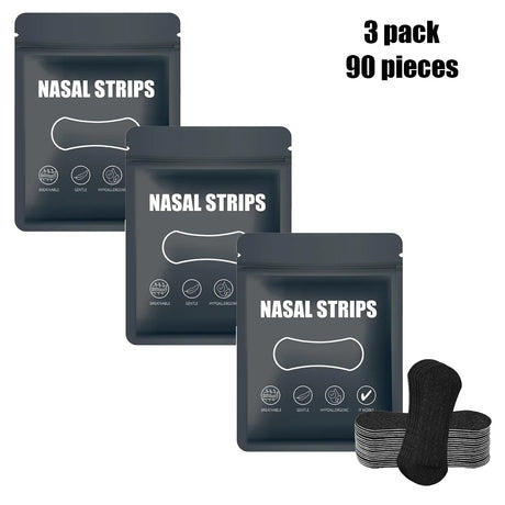 Tiras Nasais Desportivas — Anti-ronco e Respiração | Pack 30–150 uds