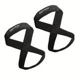 Fitas de Ginásio Figura 8 — Munhequeiras de Aderência para Halterofilismo e Crossfit