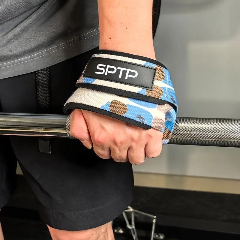 Fitas de Ginásio Figura 8 — Munhequeiras de Aderência para Halterofilismo e Crossfit