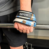 Fitas de Ginásio Figura 8 — Munhequeiras de Aderência para Halterofilismo e Crossfit