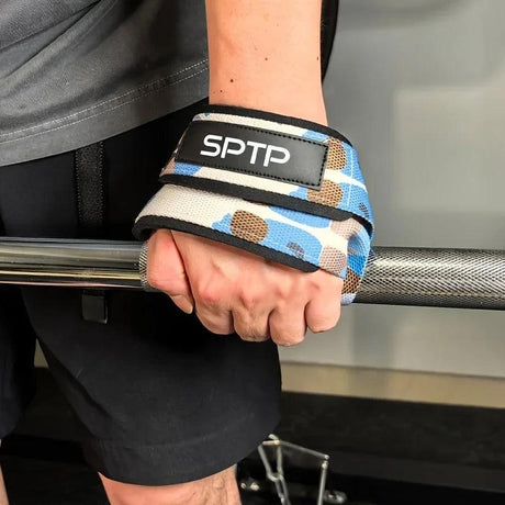 Fitas de Ginásio Figura 8 — Munhequeiras de Aderência para Halterofilismo e Crossfit