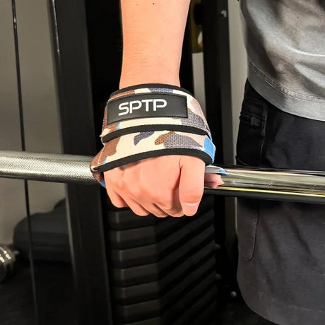Fitas de Ginásio Figura 8 — Munhequeiras de Aderência para Halterofilismo e Crossfit