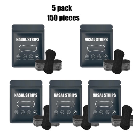 Tiras Nasais Desportivas — Anti-ronco e Respiração | Pack 30–150 uds