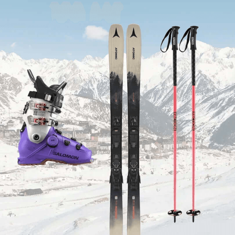 Alquiler Esquís Masella - Esquí / Oro / Equipo Completo -CaranvaSports - temporada 2026