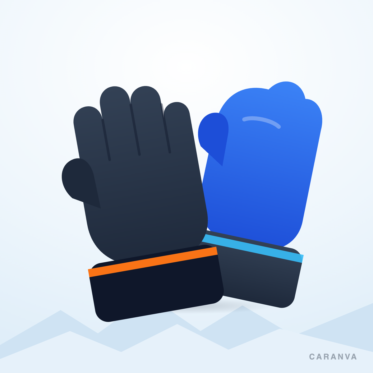 Guantes de esquí de alquiler en Andorra